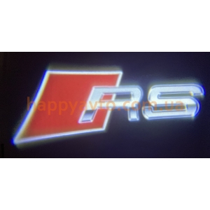 Подсветка дверей авто - AUDI RS